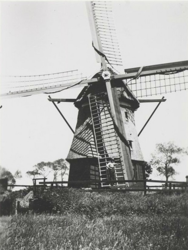 Eerste vrijwillige molenaar Kees van Dijk