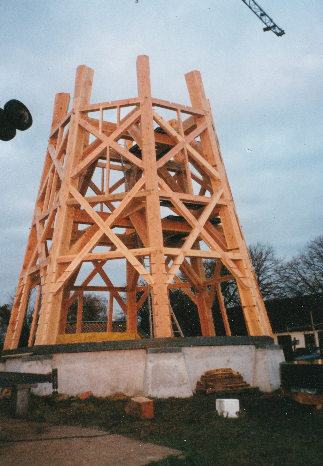 Nieuwbouw van de molen