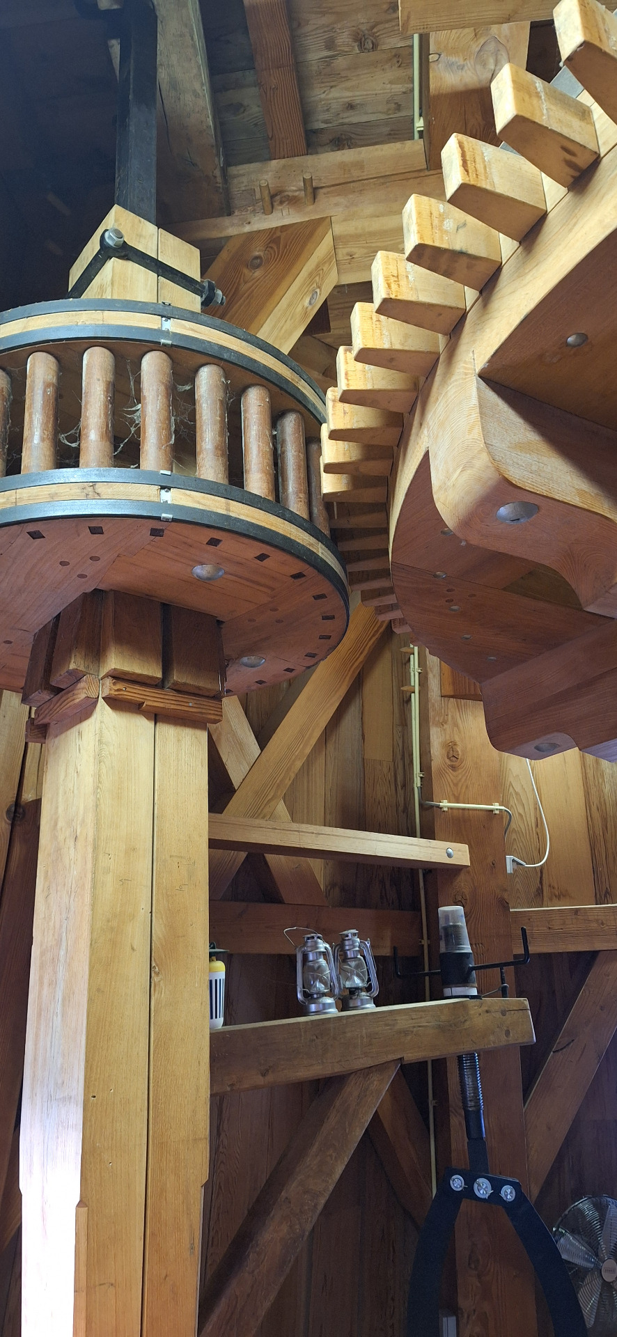 Molen staat in het werk